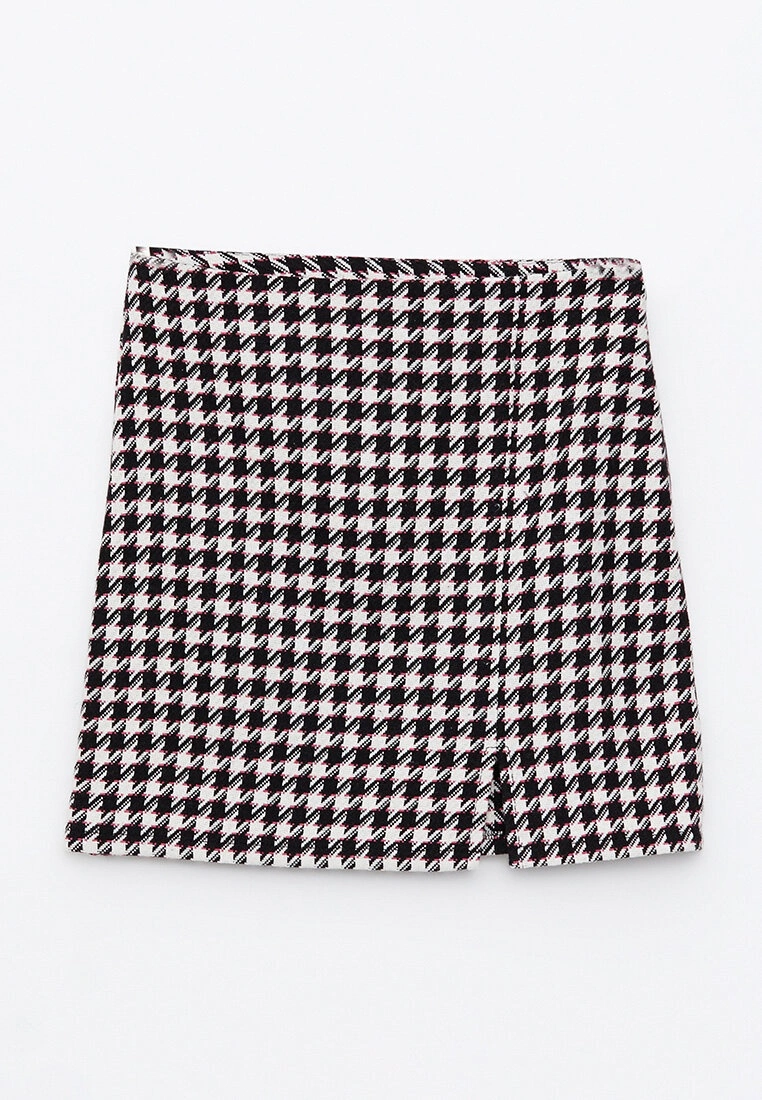 LC WAIKIKI Plaid Tweed Women's Tube Skirt 8 LC WAIKIKI Plaid Tweed Women's Tube Skirt - Image 6