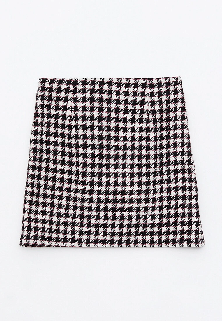 LC WAIKIKI Plaid Tweed Women's Tube Skirt 9 LC WAIKIKI Plaid Tweed Women's Tube Skirt - Image 7