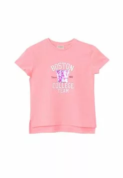 LC WAIKIKI Crew Neck Printed Girls' T-Shirt