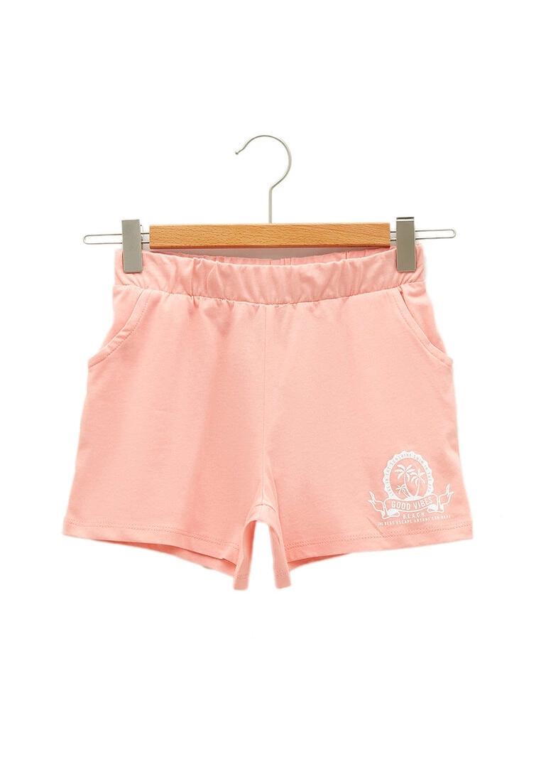 LC WAIKIKI Elastic Waist Printed Girl's Shorts 3 LC WAIKIKI Elastic Waist Printed Girl's Shorts