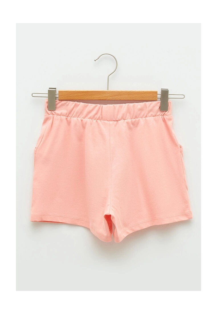 LC WAIKIKI Elastic Waist Printed Girl's Shorts 4 LC WAIKIKI Elastic Waist Printed Girl's Shorts - Image 2