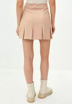 LC WAIKIKI Waist Zippered Regular Pleated Women's Skirt -LC WAIKIKI popular shop lc waikiki 3938 1109046 6