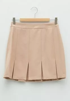 LC WAIKIKI Waist Zippered Regular Pleated Women's Skirt -LC WAIKIKI popular shop lc waikiki 3939 1109046 8