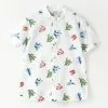 LC WAIKIKI Judge Collar Patterned Short-Sleeved Gabardine Boy Shirt -LC WAIKIKI popular shop lc waikiki 3943 6274936 1