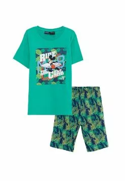 LC WAIKIKI Printed Boys Short Pajamas Set