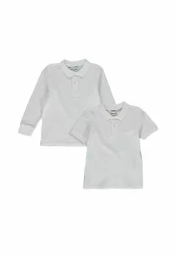 LC WAIKIKI 2-Pack Boys Basic Cotton Polo Shirts