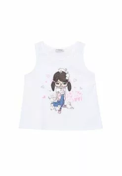 LC WAIKIKI Crew Neck Printed Cotton Girl Athlete