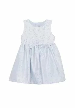 LC WAIKIKI Crew Neck Patterned Baby Girls Dress