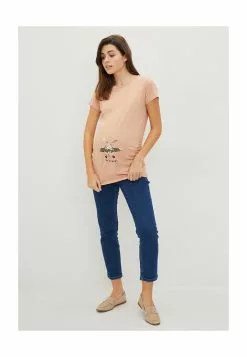 LC WAIKIKI Printed Cotton Maternity T-Shirt -LC WAIKIKI popular shop lc waikiki 4166 8722216 4