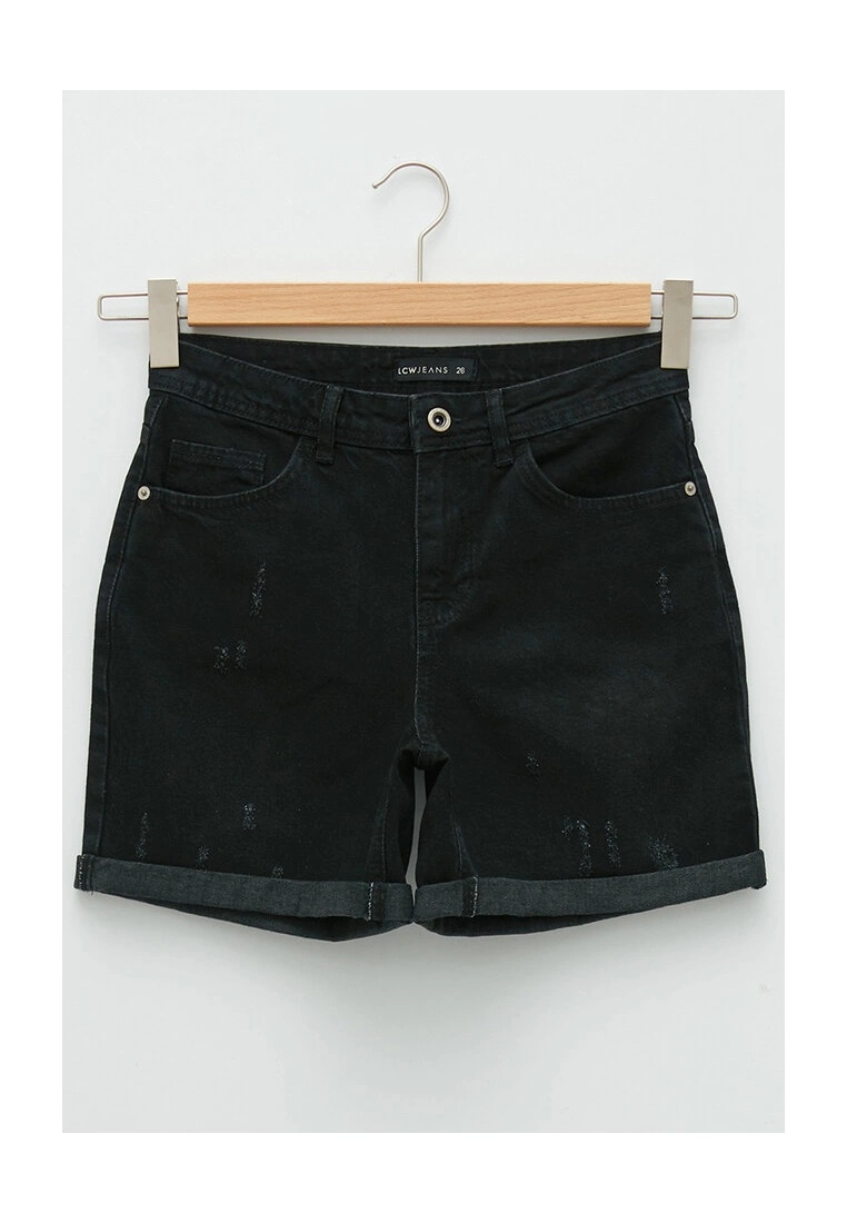LC WAIKIKI High Waist Fit Women Denim Shorts 7 LC WAIKIKI High Waist Fit Women Denim Shorts - Image 5