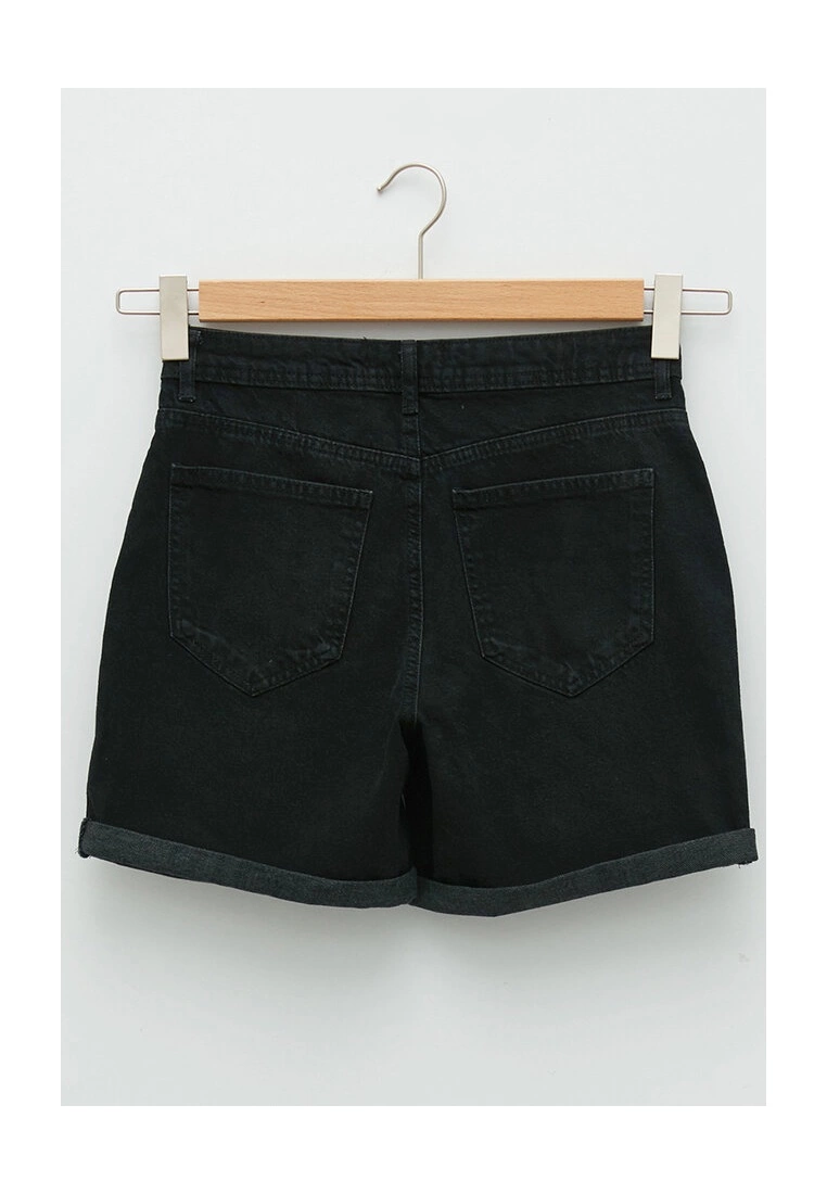 LC WAIKIKI High Waist Fit Women Denim Shorts 8 LC WAIKIKI High Waist Fit Women Denim Shorts - Image 6