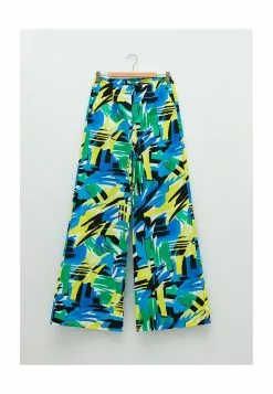 LC WAIKIKI Patterned Cotton Women's Trousers -LC WAIKIKI popular shop lc waikiki 4182 4712216 5