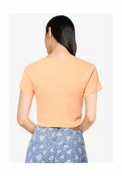 LC WAIKIKI Solid Crop Cotton T-Shirt -LC WAIKIKI popular shop lc waikiki 4192 0912216 2