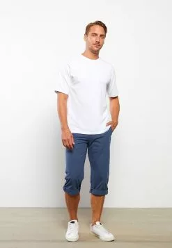 LC WAIKIKI Wide Fit Canvas Men's Roller Shorts