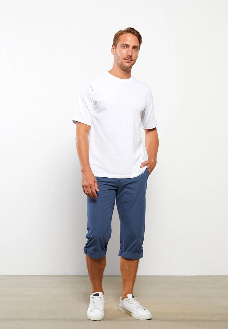 LC WAIKIKI Wide Fit Canvas Men's Roller Shorts 3 LC WAIKIKI Wide Fit Canvas Men's Roller Shorts