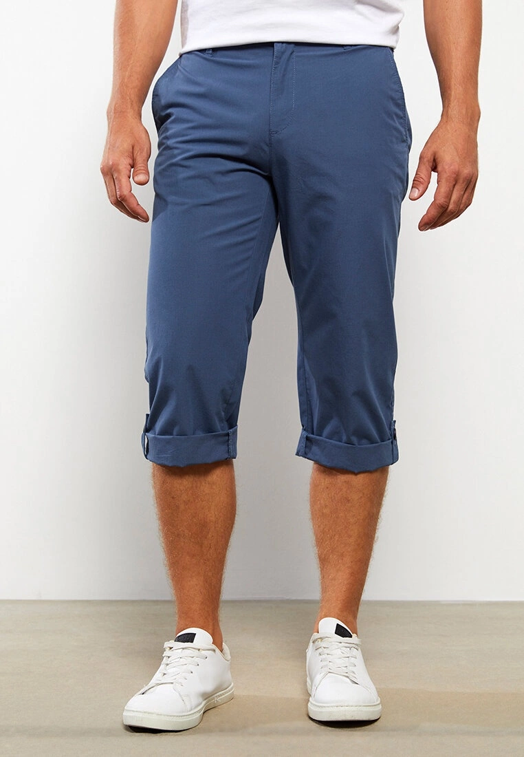 LC WAIKIKI Wide Fit Canvas Men's Roller Shorts 5 LC WAIKIKI Wide Fit Canvas Men's Roller Shorts - Image 3