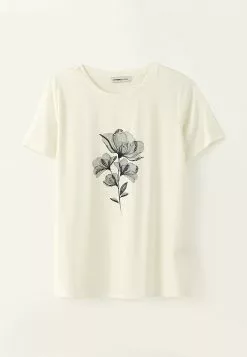 LC WAIKIKI Crew Neck Printed Short Sleeve Women's T-Shirt -LC WAIKIKI popular shop lc waikiki 4216 7019726 5