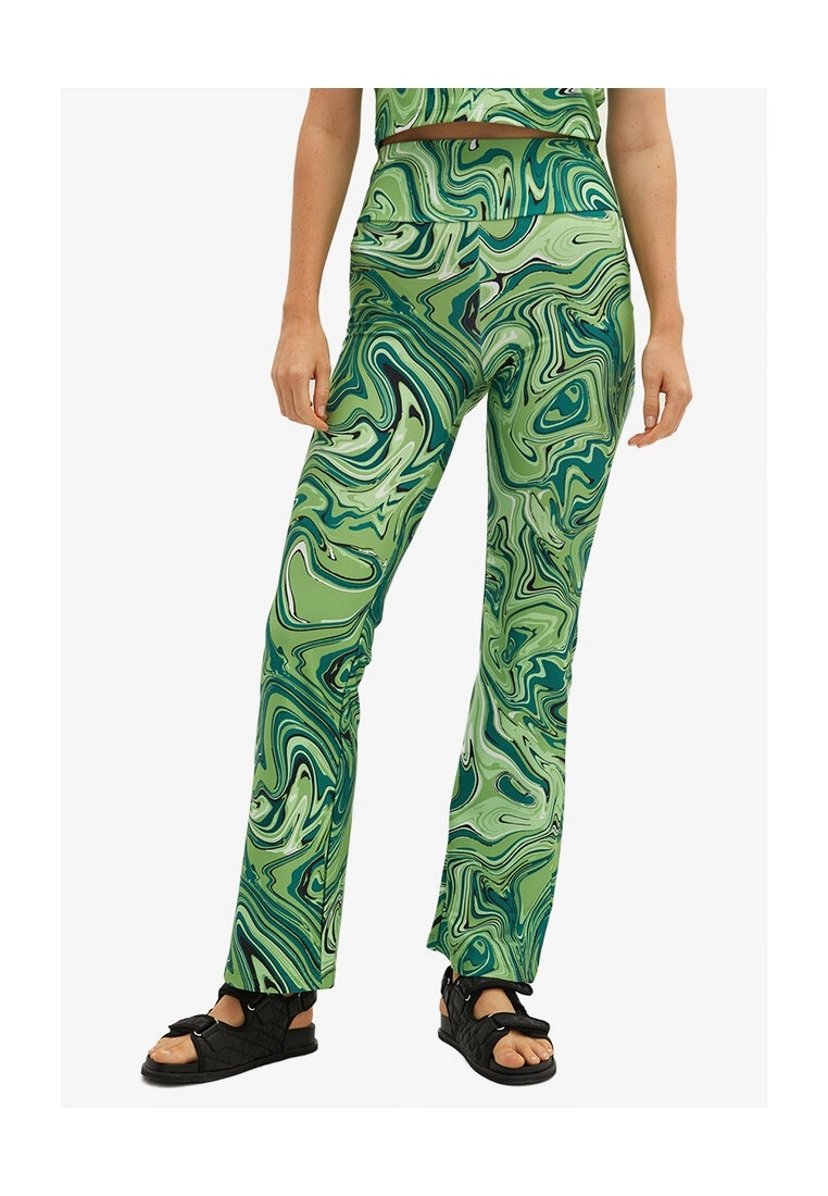 LC WAIKIKI Skinny Fit Patterned Women's Trousers 3 LC WAIKIKI Skinny Fit Patterned Women's Trousers