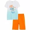 LC WAIKIKI Printed Boys Short Pajamas Set