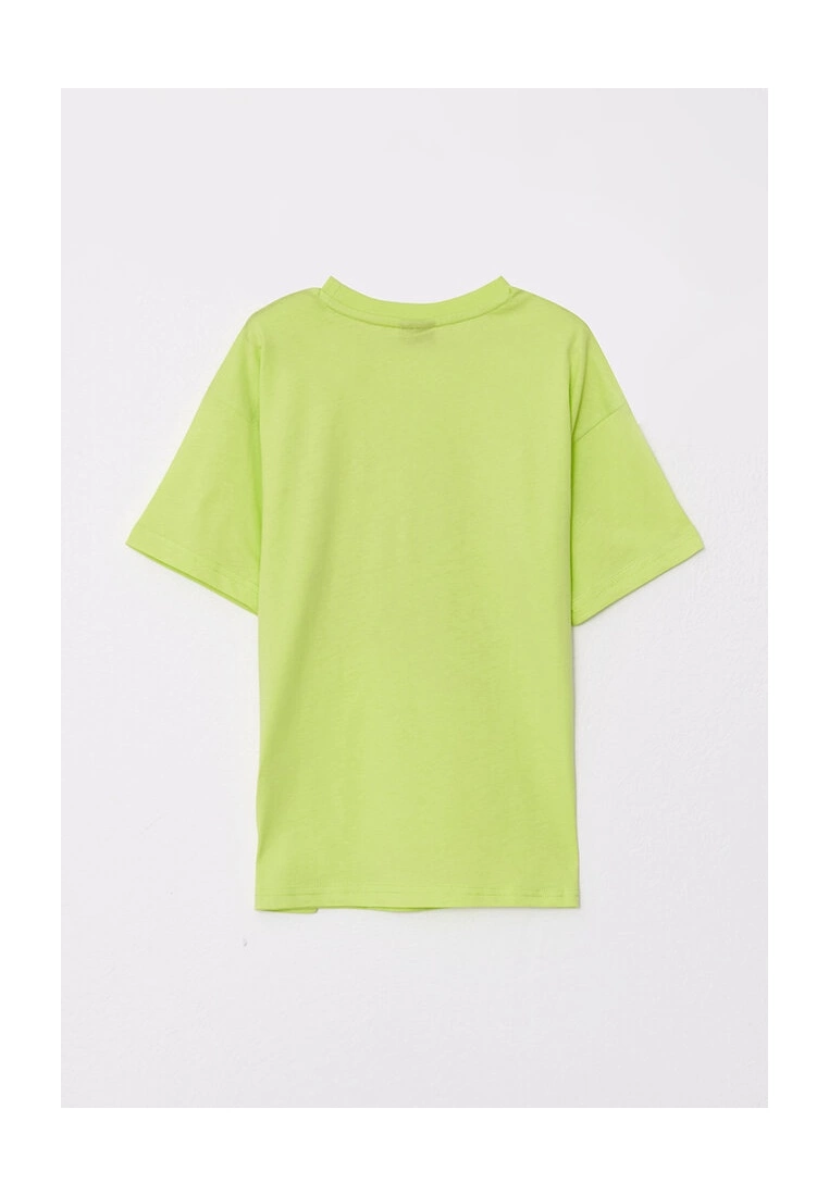 LC WAIKIKI Crew Neck Printed Cotton Boys T-Shirt 4 LC WAIKIKI Crew Neck Printed Cotton Boys T-Shirt - Image 2