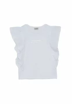 LC WAIKIKI Girls Crew Neck Printed Cotton T-Shirt