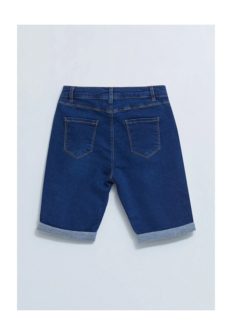 LC WAIKIKI Basic Cotton Girl Jean Shorts 4 LC WAIKIKI Basic Cotton Girl Jean Shorts - Image 2