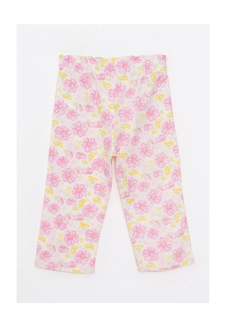 LC WAIKIKI Square Collar Suspended Baby Girl Blouse And Trousers 2-Pack Set 4 LC WAIKIKI Square Collar Suspended Baby Girl Blouse And Trousers 2-Pack Set - Image 2