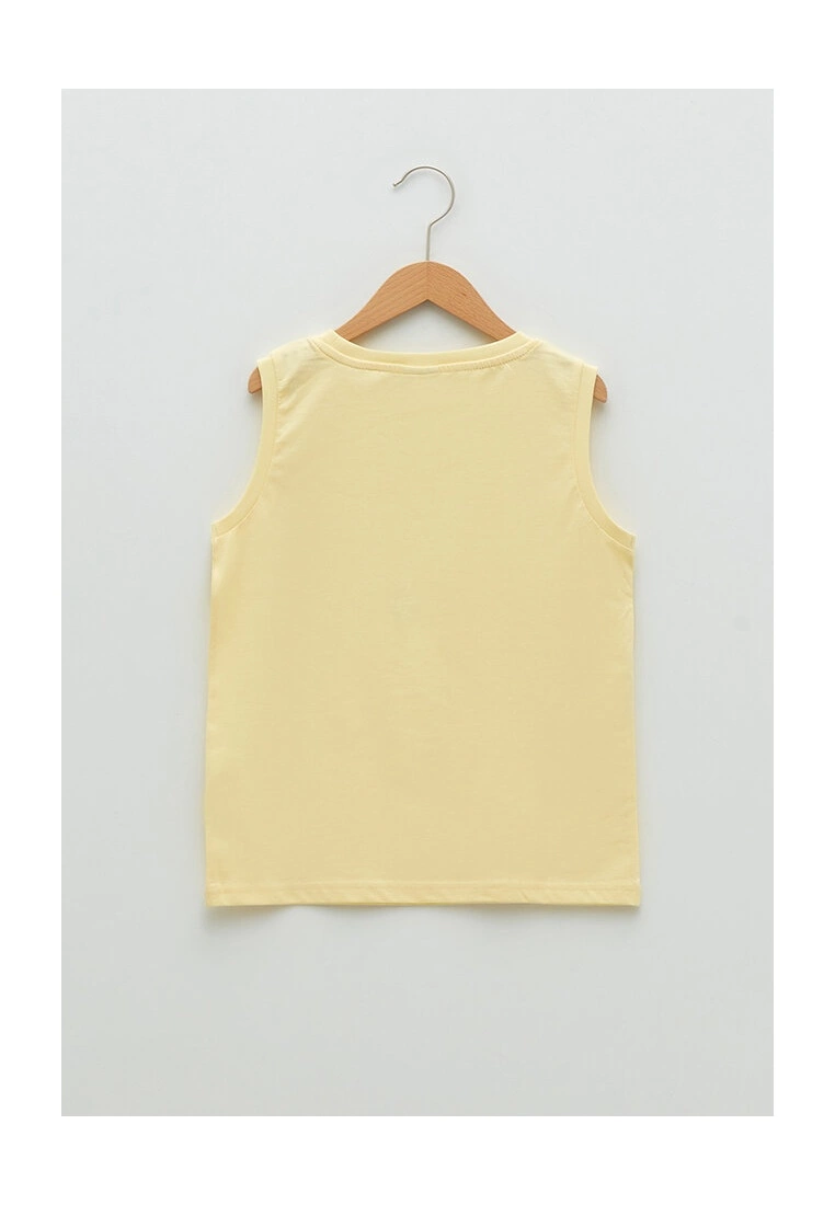 LC WAIKIKI Crew Neck Printed Cotton Boys Tank 4 LC WAIKIKI Crew Neck Printed Cotton Boys Tank - Image 2