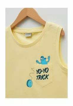 LC WAIKIKI Crew Neck Printed Cotton Boys Tank 7 LC WAIKIKI Crew Neck Printed Cotton Boys Tank -LC WAIKIKI popular shop lc waikiki 4378 9475326 3