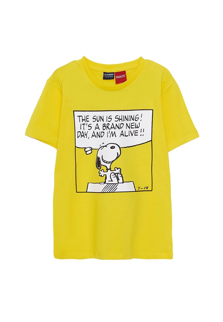 LC WAIKIKI Crew Neck Printed Cotton Boys T-Shirt 3 LC WAIKIKI Crew Neck Printed Cotton Boys T-Shirt