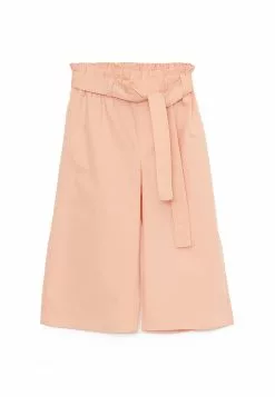 LC WAIKIKI Elastic Waist Wide Leg Poplin Girls Pants