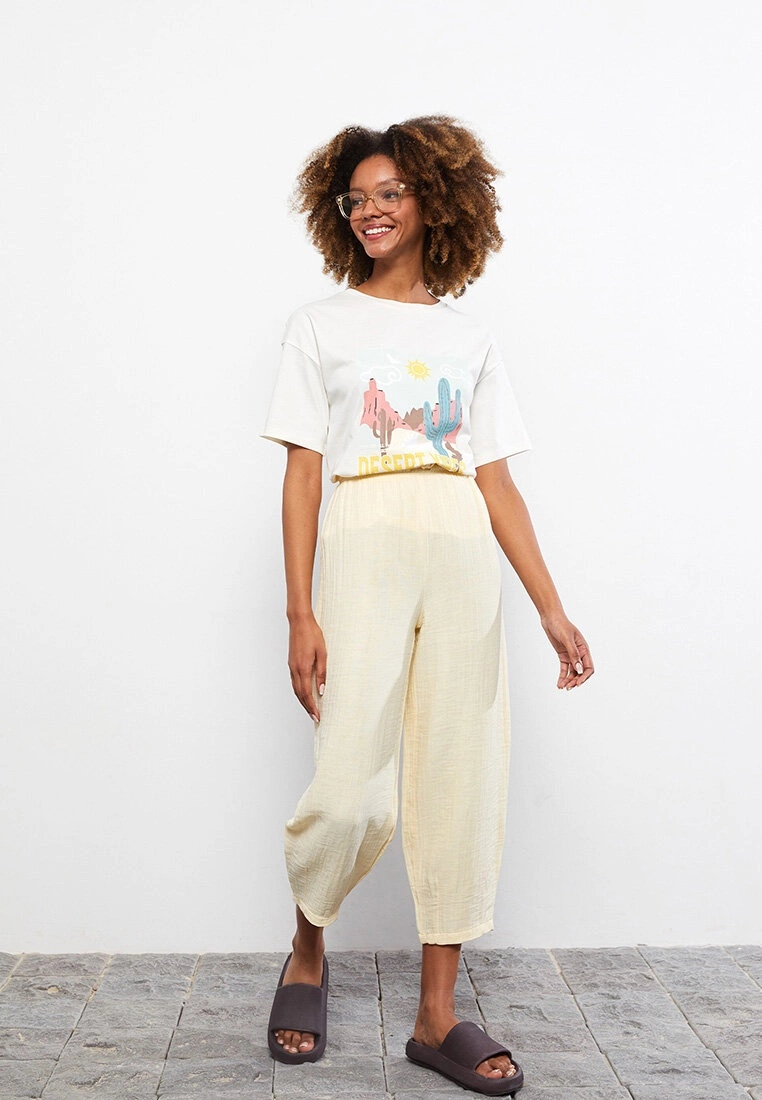 LC WAIKIKI Printed Cotton T-Shirt 5 LC WAIKIKI Printed Cotton T-Shirt - Image 3