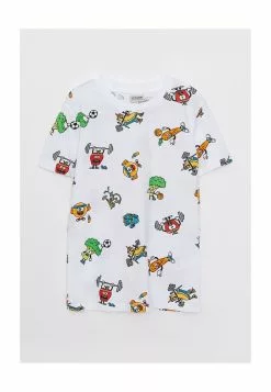 LC WAIKIKI Printed Boys T-Shirt & Bermuda Shorts Set -LC WAIKIKI popular shop lc waikiki 4566 3895526 2