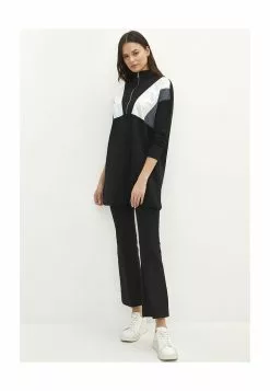 LC WAIKIKI Color Block Zip Sweatshirt Tunic -LC WAIKIKI popular shop lc waikiki 4815 0490616 4