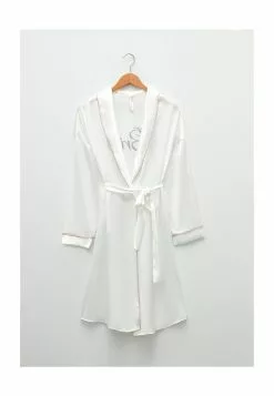 LC WAIKIKI Long Sleeve Satin Dressing Gown -LC WAIKIKI popular shop lc waikiki 4828 4303216 5