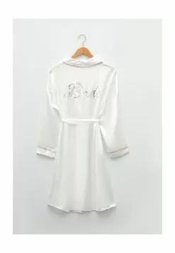 LC WAIKIKI Long Sleeve Satin Dressing Gown -LC WAIKIKI popular shop lc waikiki 4828 4303216 6