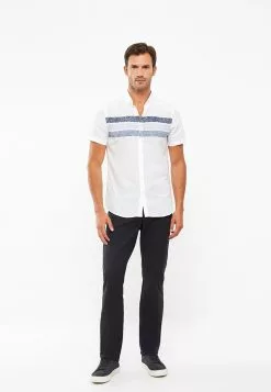 LC WAIKIKI Regular Fit Short Sleeve Striped Poplin Men's Shirt 9 LC WAIKIKI Regular Fit Short Sleeve Striped Poplin Men's Shirt -LC WAIKIKI popular shop lc waikiki 4829 0181936 2