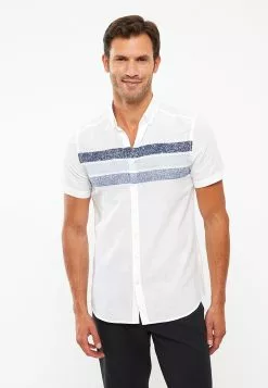 LC WAIKIKI Regular Fit Short Sleeve Striped Poplin Men's Shirt 10 LC WAIKIKI Regular Fit Short Sleeve Striped Poplin Men's Shirt -LC WAIKIKI popular shop lc waikiki 4829 0181936 3