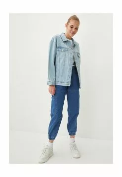 LC WAIKIKI Front Button Closure Jean Jacket -LC WAIKIKI popular shop lc waikiki 4841 6180616 4