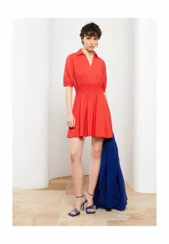 LC WAIKIKI Shirt Collar Straight Dress -LC WAIKIKI popular shop lc waikiki 4841 9621616 4