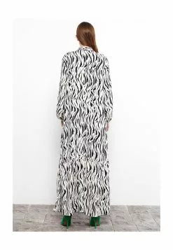 LC WAIKIKI Modest Patterned Viscose Dress -LC WAIKIKI popular shop lc waikiki 4855 2032516 2