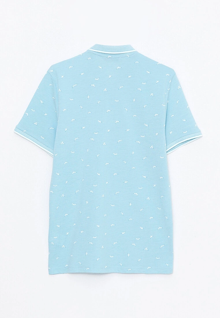 LC WAIKIKI Polo Neck Short Sleeve Patterned Men's T-Shirt 9 LC WAIKIKI Polo Neck Short Sleeve Patterned Men's T-Shirt - Image 7