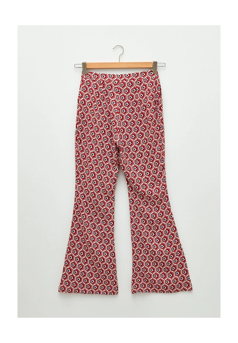 LC WAIKIKI Printed Wide Legs Women Trousers 7 LC WAIKIKI Printed Wide Legs Women Trousers - Image 5