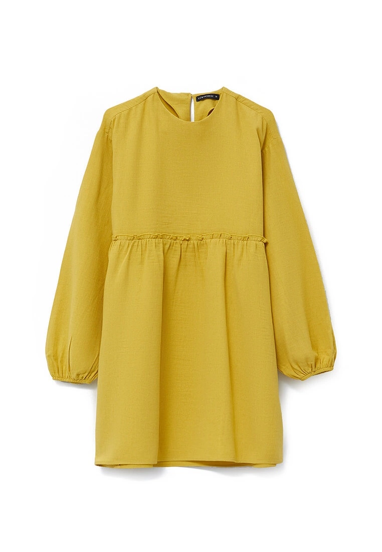 LC WAIKIKI Straight Long Sleeve Cotton Tunic 7 LC WAIKIKI Straight Long Sleeve Cotton Tunic - Image 5