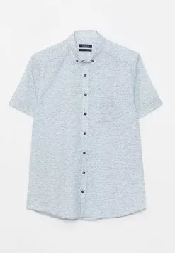 LC WAIKIKI Slim Fit Short Sleeve Oxford Men Shirt -LC WAIKIKI popular shop lc waikiki 5043 2398726 6