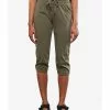 LC WAIKIKI Women's Jogger Capri With Elastic Waist Flat Pocket Detailed -LC WAIKIKI popular shop lc waikiki 5109 9472716 1