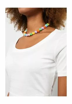 LC WAIKIKI Scoop-Neck Crop Cotton Women's T-Shirt -LC WAIKIKI popular shop lc waikiki 5125 6021616 3