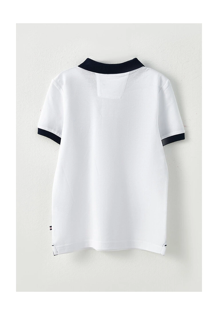 LC WAIKIKI Polo Neck Embroidery Detailed Short Sleeve Boy T-Shirt 4 LC WAIKIKI Polo Neck Embroidery Detailed Short Sleeve Boy T-Shirt - Image 2