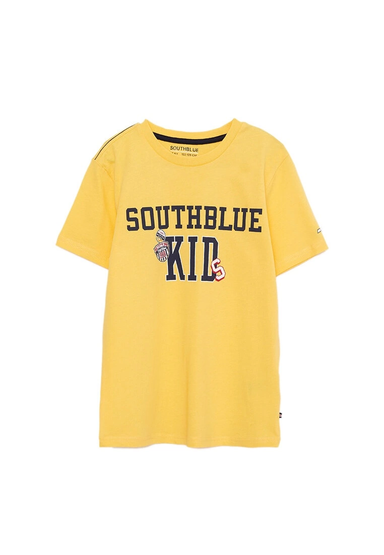 LC WAIKIKI Boys' Printed Short Sleeve Cotton T-Shirt 3 LC WAIKIKI Boys' Printed Short Sleeve Cotton T-Shirt