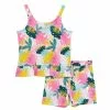 LC WAIKIKI Printed Sleeveless Blouse And Shorts Set -LC WAIKIKI popular shop lc waikiki 5244 4637626 1